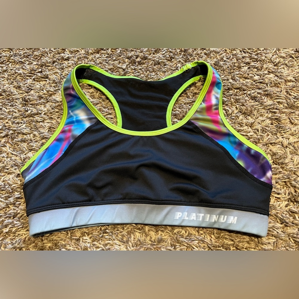 Platinum Sun Women’s Swim Top / Sports Bra | Size M